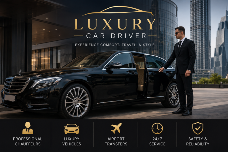 Professional Private Driver Near Me | Luxury Chauffeur Service